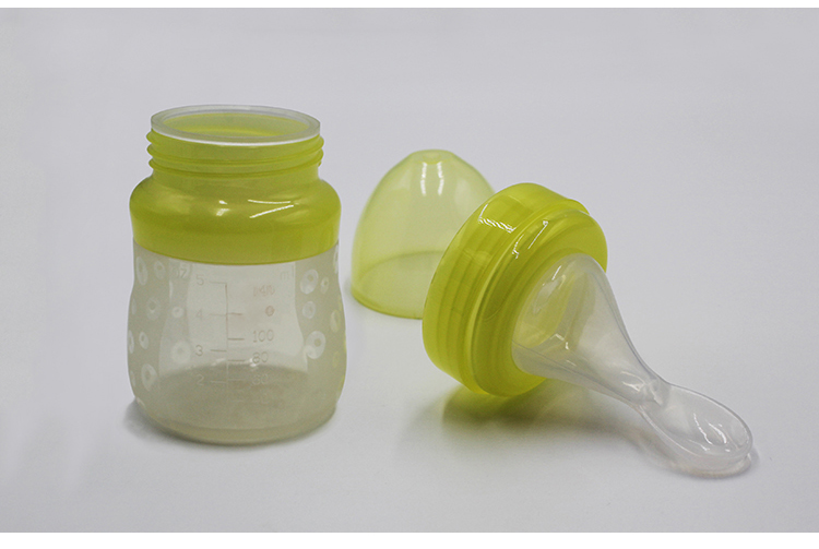 硅胶挤压式喂养勺