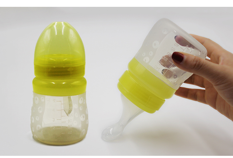 硅胶挤压式喂养勺