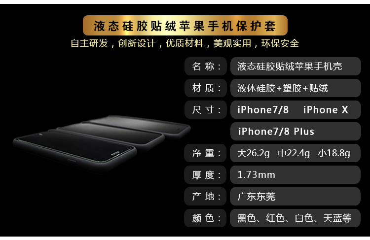 手机壳参数